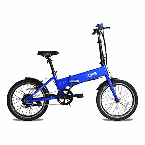Electric Bike : Elife Air 36v 250w 9 Power Modes Electric Folding Bike 20inch Wheel