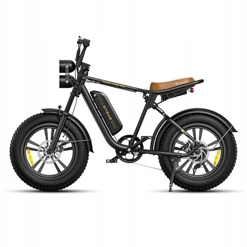 Electric Bike : ENGWE M20 Electric Bike for Man, Mountain E-bike with 20"×4.0" Fat Tire, 48V 13AH Detachable Battery, All -Terrain Bike with Shimano 7-Speed for Adults (Black)