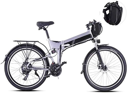 Electric Bike : Erik Xian Electric Bike Electric Mountain Bike 26 inch Electric Bikes, 21 speed Mountain Boost Bicycle LCD instrument Adult Bike Sports Outdoor for the jungle trails, the snow, the beach, the hi
