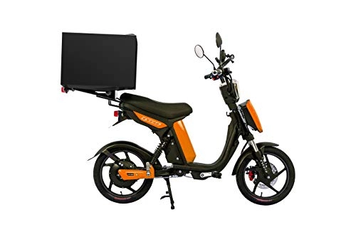 Electric Bike : Eskuta SX250d-Or Electrically Assisted Pedal Cargo Cycle (Pedelec) (Matt Orange)
