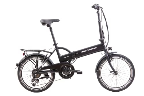 Electric Bike : F.lli Schiano E-Sky 20", Folding Electric Bike for Adults 250W in Black matte