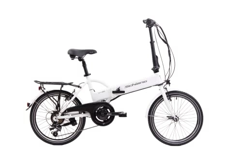 Electric Bike : F.lli Schiano E-Sky 20", Folding Electric Bike for Adults 250w, White
