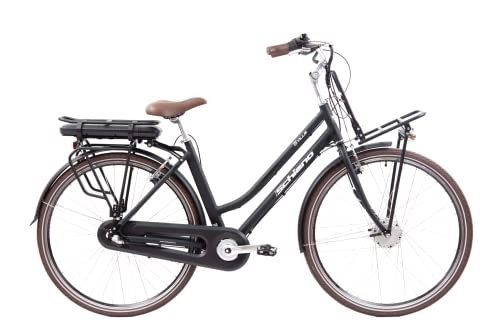 Electric Bike : F.lli Schiano E-Ville 28", Electric City Bicycles 250W for Women, in Black