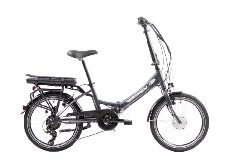 Electric Bike : F.lli Schiano Unisex's E-Star E-Bike, Anthracite, XS