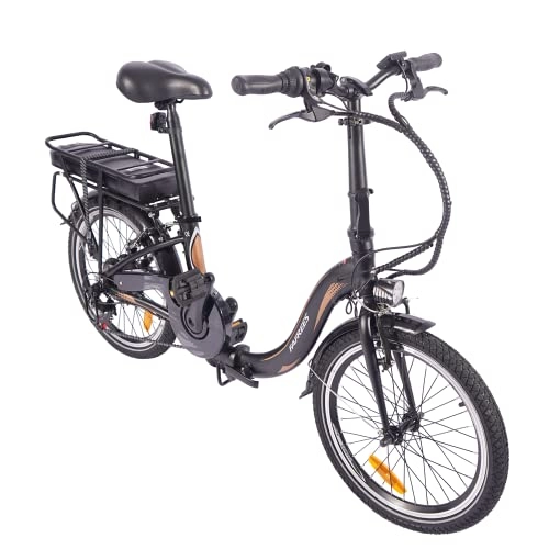 Electric Bike : Fafrees 20F054 Electric Bicycle, 20 Inch E-Bike, Mountain Bike, Foldable E-Bike for Adults, 36 V, Women, Men, Bicycles, No Battery