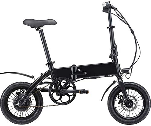 Electric Bike : FEE-ZC Universal Adults Folding Electric Bike Portable Bicycle Speed Up To 28 KM / h EBike Pedal Assist With Throttle 36v 350w Motor