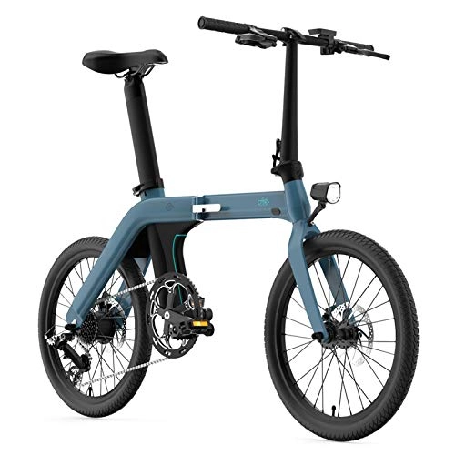 Electric Bike : FIIDO D11 Folding Electric Bikes for Adults Lightweight Aluminum Alloy Frame Electric Bike Ebike Mountain Bicycle with 3 Riding Mode 7-Speed Transmission, 36V 11.6Ah 30km / h