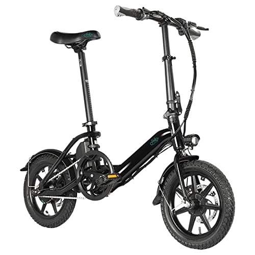 Electric Bike : FIIDO D3 Pro Folding Electric Urban Bicycle 14 inch 250W 7.5Ah Adult E-Bike City Bike
