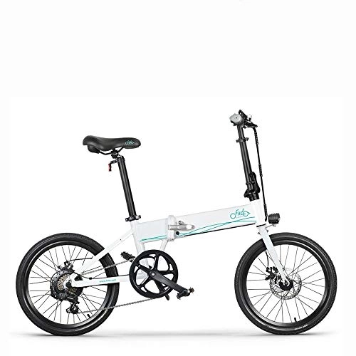 Electric Bike : FIIDO D4S Folding Electric Bicycle, 250w Motor, 3-speed Electric Power Assist, 6-speed Transmission System, 10.4AH Battery, 20-inch Tires, 30km / h top Speed, One-year Warranty
