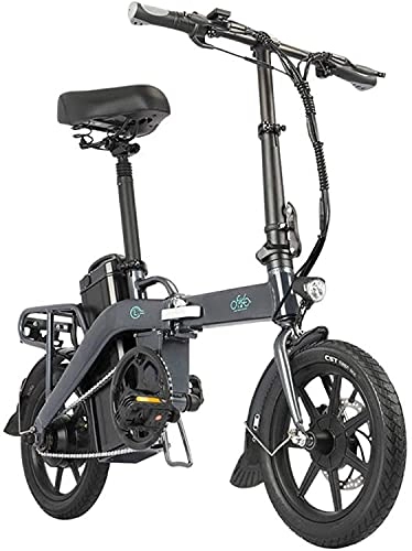 Electric Bike : FIIDO L3 folding electric bike for adults, 350W 14"electric bike with removable 48V 14.5Ah / 23.2Ah battery, 3-drive mode, 7-speed gearbox, 36 km / h, received within 5-7 days (Grau)