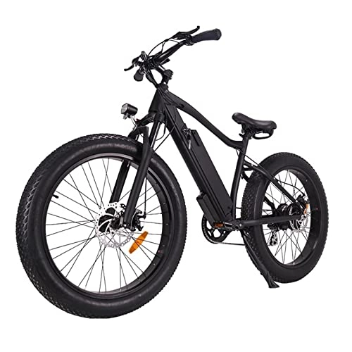 Electric Bike : FMOPQ Electric BicycleElectric Bike26 Fat Tire 750W Mountain Electric Bicycle Shock Absorption E-Bike 48V 13Ah Removable Lithium Battery