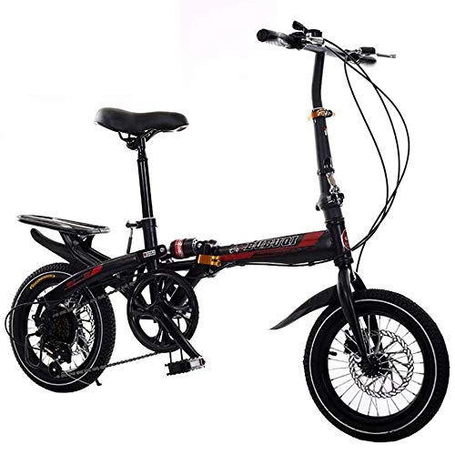 Electric Bike : Folding Bike 16" Fat Tire bike Aluminum Folding Bicycle Mountain / Snow / Beach One Wheel