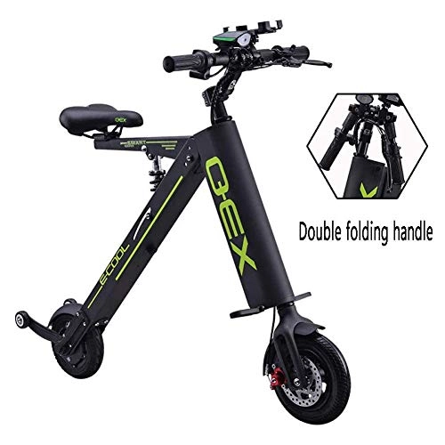 Electric Bike : Folding E-bike, Two Steps Folding, Max Speed 25km / h, Max Load 150KG, 36V / 6AH Lithium-Ion Battery, Unlock, Eco-friendly bike for Urban Commuter