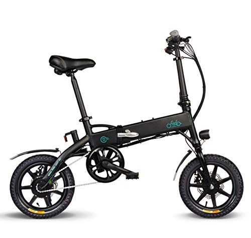 Electric Bike : Folding Ebike FIIDO D4S 20'' Electric Bike 250W Aluminum Electric Bicycle with Pedal for Adults and Teens, or Sports Outdoor Cycling Travel Commuting, Shock Absorption Mechanism, Sports & Outdoors