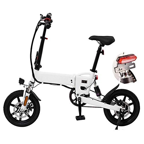 Electric Bike : Folding Electric Bike, 14-inch Adult Electric Bicycle-250W-36V-7.8AH Lithium Battery, Disc Brake-three Riding Modes, Suitable For Men And Women