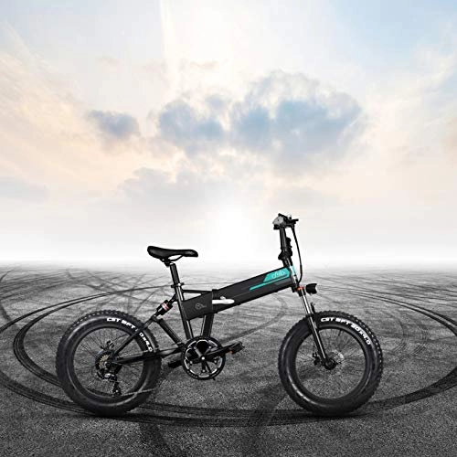 Electric Bike : Folding Electric Bike 500W Motor 3 Mode LCD Display Thick Tires EBike Bicycle with Mudguard for Outdoor Adults Commuters (Freestyle)