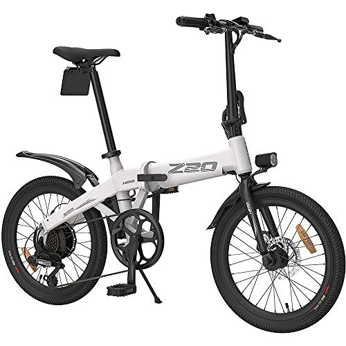 Electric Bike : Folding Electric Bikes for Adults, Collapsible Aluminum Frame E-Bikes, Dual Disc Brakes with 3 Riding Modes