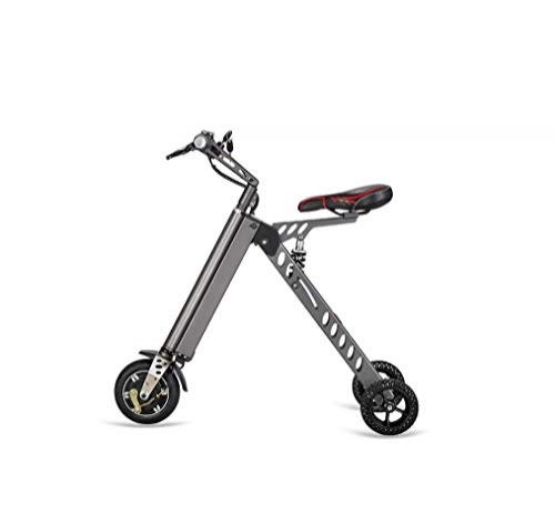 Electric Bike : Folding Electric Scooter, 25 Km Range And 20 Km / H Top Speed Electric Bicycle Folding Electric Scooter With LED Display