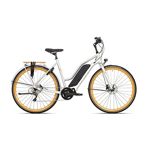 Electric Bike : FRAPPE FSD M400 Electric Hybrid Bike, Grey, 53cm