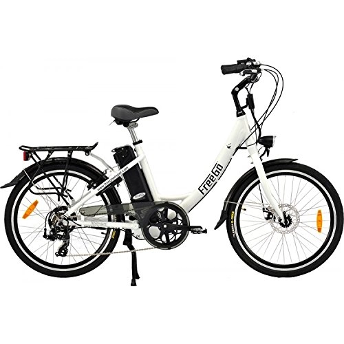 Electric Bike : Freego Wren Electric Bike White 16aH