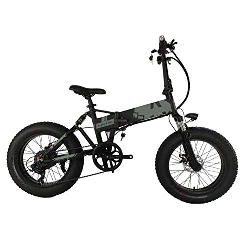 Electric Bike : FZYE 20 inch Electric Bicycle, 36V10A aluminum alloy Electric Bikes Folding Mountain Bike Sports Outdoor Cycling