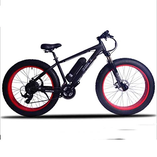 Electric Bike : FZYE 26 inch Electric Bikes Bicycle, 21 speed Wide tire 350W Adult Bikes LCD liquid crystal instrument Cycling