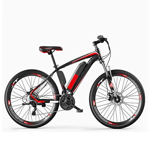 Electric Bike : FZYE 26 inch Electric Bikes, Cycling 27 speed Offroad Bike Double Disc Brake Adult Bicycle Sports Outdoor