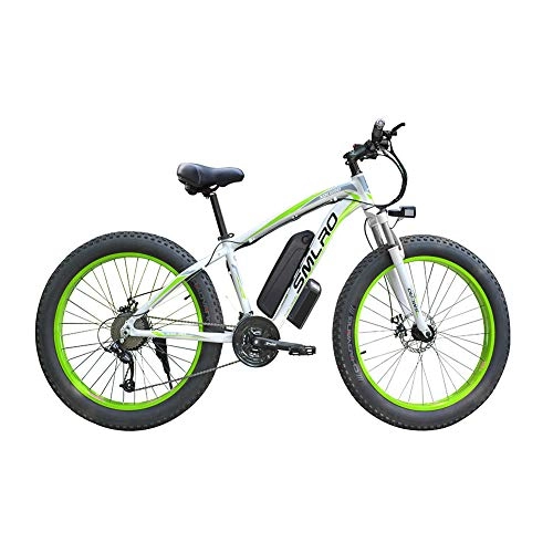 Electric Bike : FZYE 26 inch Electric Bikes Electric Bikes, 48V / 1000W Outdoor Cycling Travel Work Out Adult, Green