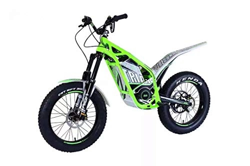 Electric Bike : GASLIKE D1 Dirt Bike 20 And 24 Inch Electric Dirt Bike for Adults, Electric Motorcycle with Battery 30AH Motor 1200W DC, Hydraulic Disc Brake, Green, 24 inches