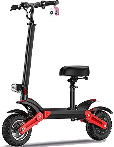 Electric Bike : GJJSZ Folding Electric Bike, Aluminum Alloy Frame Lithium Battery Bike Lightweight And Aluminum Folding Bike with Pedals Suitable for Off-Road, 150km