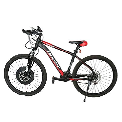 Electric Bike : GJZhuan 36V Electric Bicycle Conversion Kit 20 24"26" 27.5700c 29' Imotor Kits with 3.2a Battery Disc / V Brake Electric Bike Conversion Kit (Color : V brake wire control, Size : 24 inches)