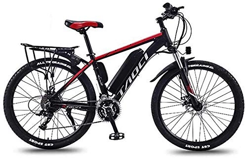 Electric Bike : GMZTT Unisex Bicycle Adult 26 Inch Electric Mountain Bikes, 36V Lithium Battery Aluminum Alloy Frame, Multi-Function LCD Display Electric Bicycle, 30 Speed (Color : C, Size : 8AH)