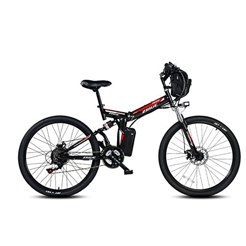 Electric Bike : GTYW, Electric Bike, Electric, Bicycle, City, Electric Bike, Folding, Bicycle, Electric, Mountain, Bicycle - 24-26 Inches, Black2-24Inches