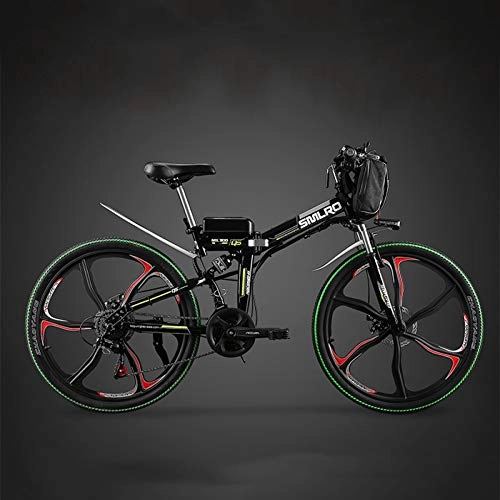 Electric Bike : GTYW, Electric, Folding Bike, City, Mountain Bike, Adult Moped, 48v, Lithium Battery, 26 Inch, 24 Inch, Power Battery Car, C-24