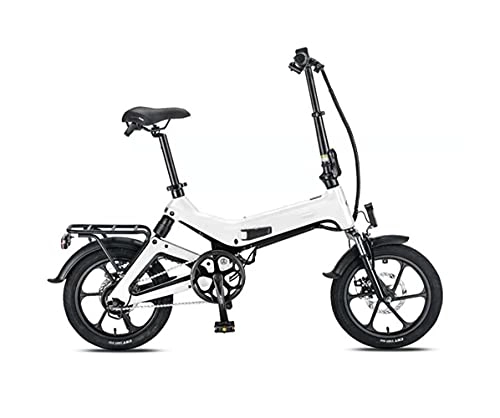 Electric Bike : GUHUIHE Folding Electric Bike, Light Weight, Full Throttle / Pedal Assist (20'' Folding Bike)