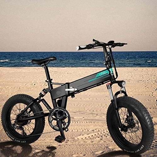 Electric Bike : Guodun Armor Folding Electric Bike, 20 Inch Electric Bicycle with Dual Disc Brakes, 36V 2500mAh Removable Lithium-Ion Battery and LCD Display, Electric bike Power Assist, e bike Suitable for Adults
