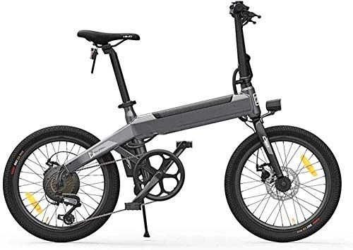 Electric Bike : GYL Electric Bicycle Folding Bicycle Moped Adult 25 Km / H Lightweight Assist and 250W Motor Brushless Bicycle Load Capacity 100 Kg, Suitable for Sports, Cycling, Commuting