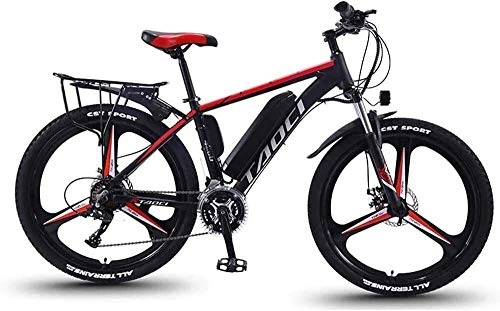Electric Bike : GYL Electric Bicycle Mountain Bike Smart Travel Adult Aluminum Alloy 26" 36V 350W 13Ah Removable Lithiumion Battery Bike Electric Bike Smart Applicable City Commuting, 10AH