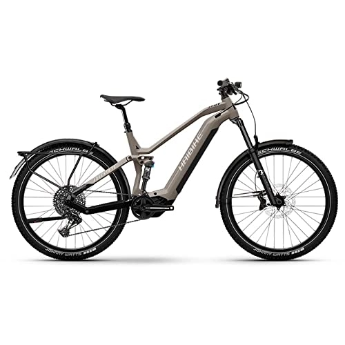 Electric Bike : HAIBIKE Adventr FS 10 29'' 140mm 12v 750Wh Yamaha PW-X3 grey 2022 Size 42 (Electric Trekking)
