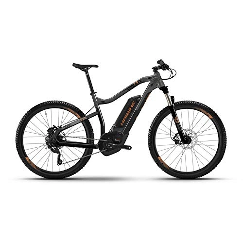 Electric Bike : HAIBIKE Sduro HardNine 6.0 29'' Pedelec E-Bike MTB Black / Grey / Bronze 2019, Schwarz / Titan / Bronze, L
