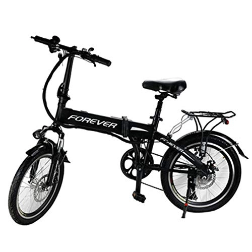 Electric Bike : HANYF 350 W Electric Bicycle, 20-Inch Adult Electric Commuter Bicycle / Electric Mountain Bike, 36V8A Rechargeable Lithium Battery / Dual Disc Brake