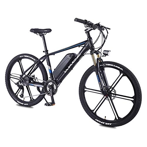 Electric Bike : HECHEN 26 inch Wheel Electric Bike 27 Speed Gear Mountain E-bike Aluminum Alloy 36V 350W Lithium Battery Cycling Bicycle and Three Working Modes, 10AH