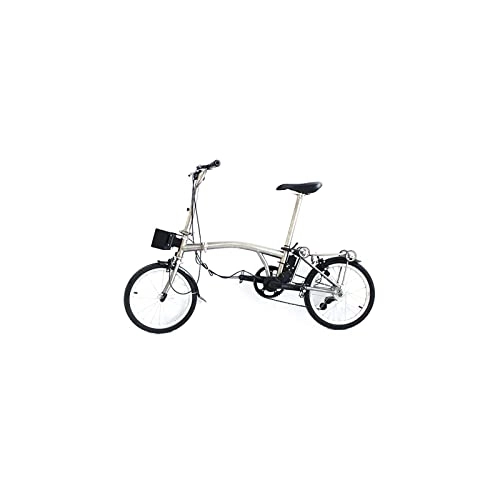 Electric Bike : HESNDddzxc Electric Bicycle Trifold Folding Titanium Electric Foldable Bike