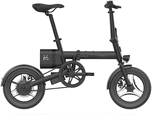 Electric Bike : HJTLK Folding Electric Bicycle, Foldable Electric Bike, 1 Pcs Electric Folding Bike Foldable Bicycle Safe Adjustable Portable for Cycling, 250W, 25km / h max speed, 120kg payload