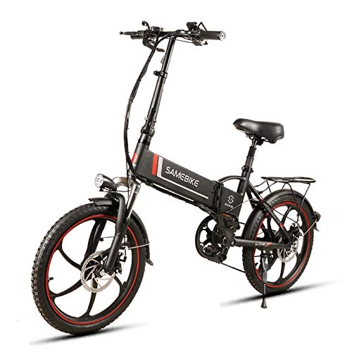 Electric Bike : Hold E-Bikes LO26 Smart Folding Electric Bike LCD Display 26" TireUSB2.0 48V 10AH 350W Brushless Motor Disk Brakes Electric Bicycle@Black_B