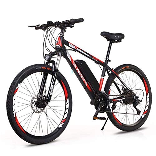 Electric Bike : HSART Electric Bikes for Adult, 250W Ebikes 26" Bicycles All Terrain, 36V 10Ah Removable Lithium Ion Battery Mountain Bicycle for Men Women