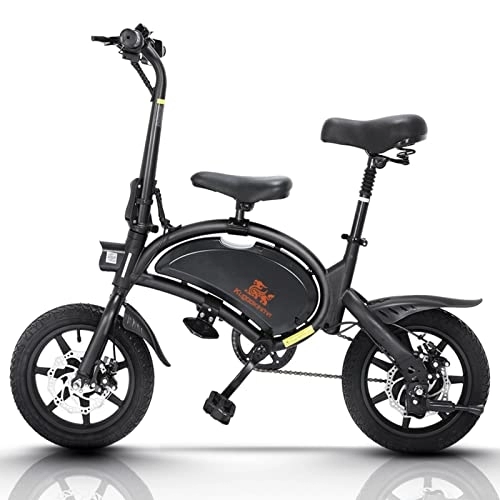 Electric Bike : HUABANCHE Electric Bikes for Adults, Foldable Electric Bicycle Commute Ebike, 14 inch 48V E-bike 3 Modes City Bicycle, B2
