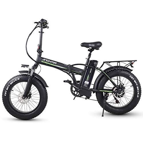 Electric Bike : HUAKAI R8 Electric Mountain Bike, 350W 20''*4.0 Electric Bicycle with Removable 48V 10AH / 15AH / LG 16AH Lithium-Ion Battery for Adults (LG16ah)