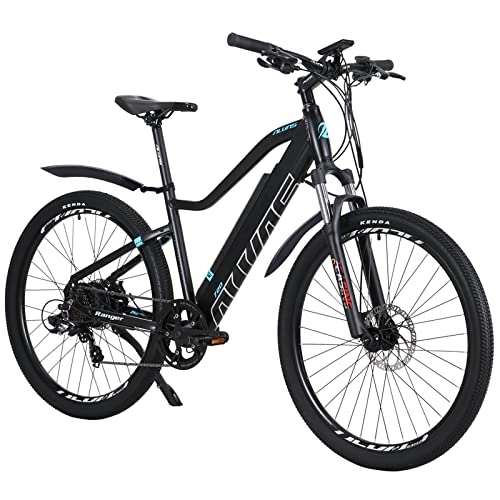 Electric Bike : Hyuhome Electric Bicycles for Adults Men Women 250W 36V 12.5Ah Mountain E-MTB Bicycle, 27.5 Inch Ebikes Full Terrain, Shimano 7 Speed Gear Double Disc Brakes for Outdoor Commuters
