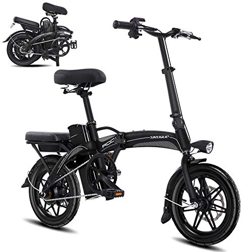 Electric Bike : HZYK Electric Bike 250w 20'' Folding Professional Electric Bicycle With Removable 36v 10ah Lithium-Ion Battery City Bicycle Max Speed 25-32 km / h